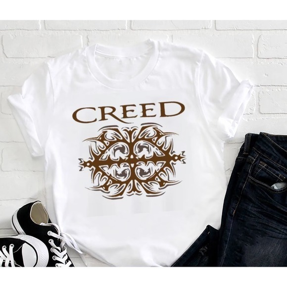 Vintage Creed Band Logo T-Shirt, Creed Band Fan Gift Shirt - Picture 1 of 4